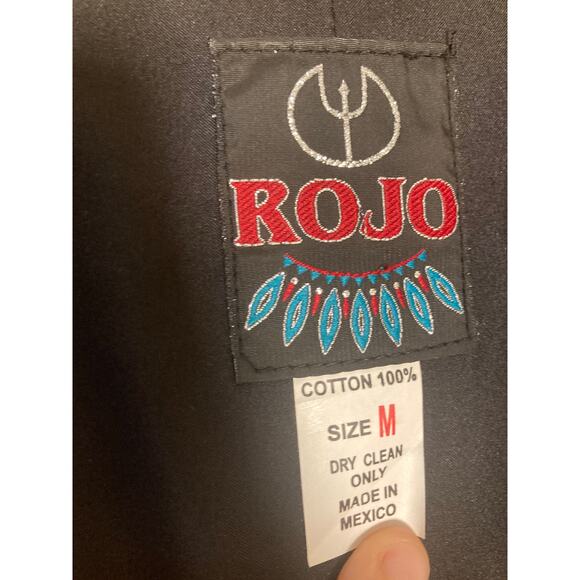 Vintage Rojo Patchwork Bode Jacket Dup Moose Forest Cotton Cardigan Men's Sz M - Picture 7 of 12